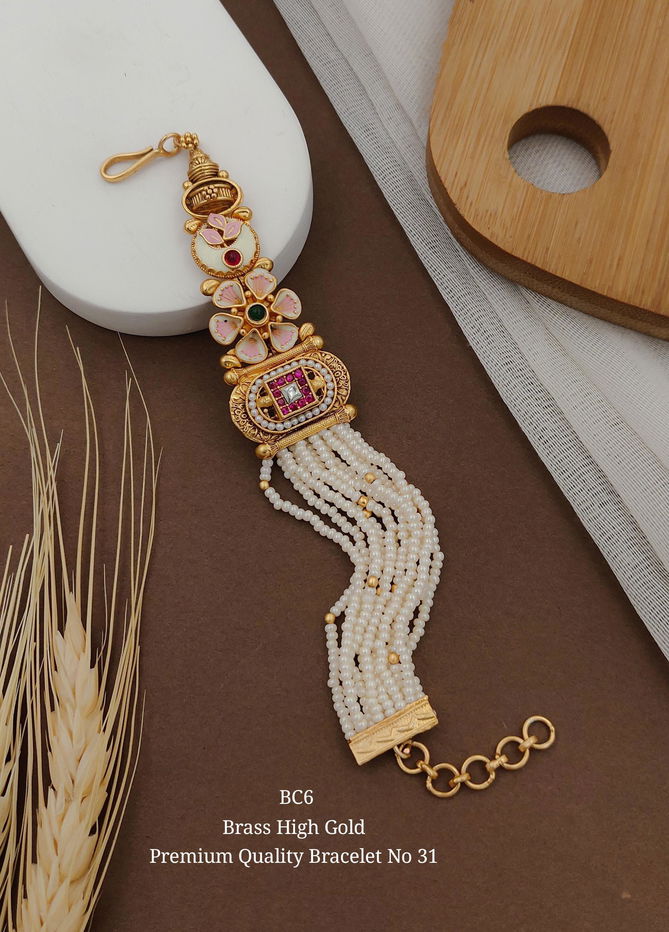 13 BC Brass High Golden Premium Bracelets Wholesale Shop In Surat
